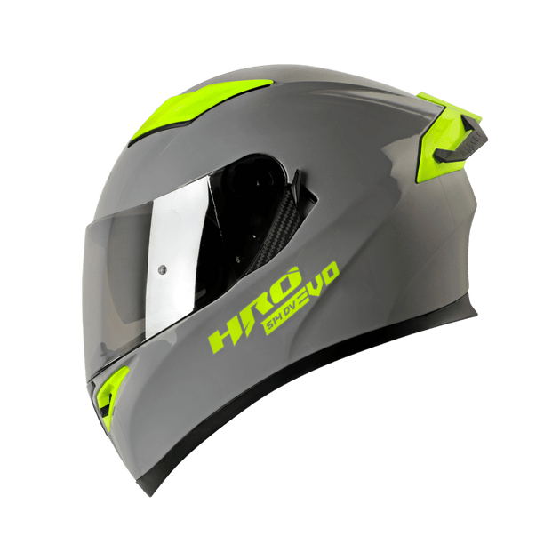 Casco moto hro 514dv solid gr am.n integral
