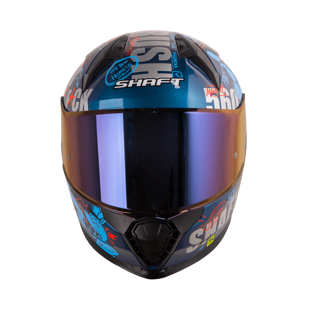 Casco moto shaft 560 evo anarchy camaleon rj