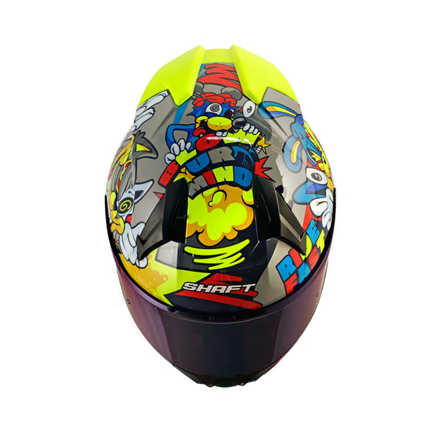 Casco moto shaft 560 evo melo gr rj integral