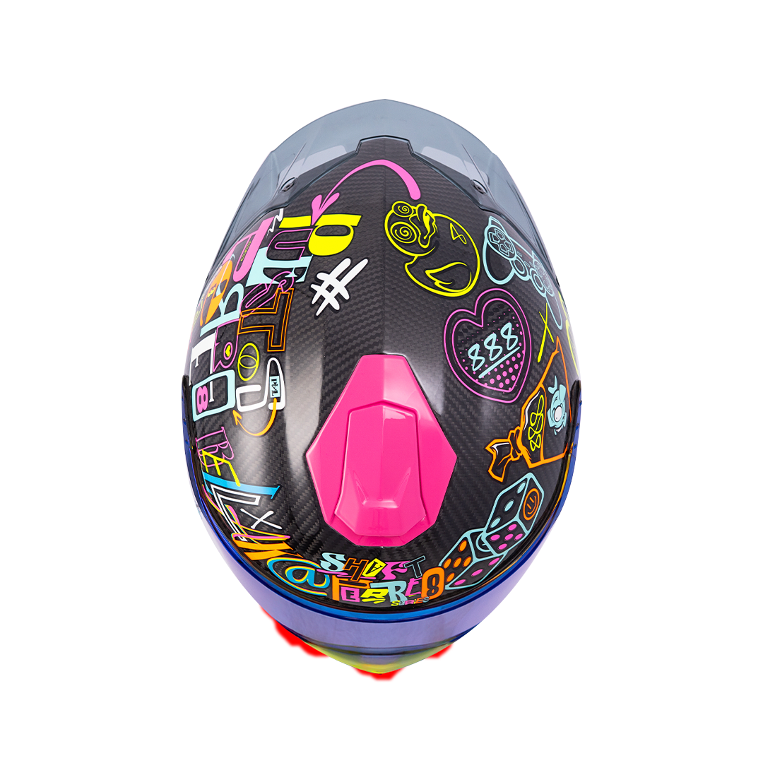 Casco moto Shaft pro 620c evo carbon 888 AGUDELO edición limitada (V/SV)