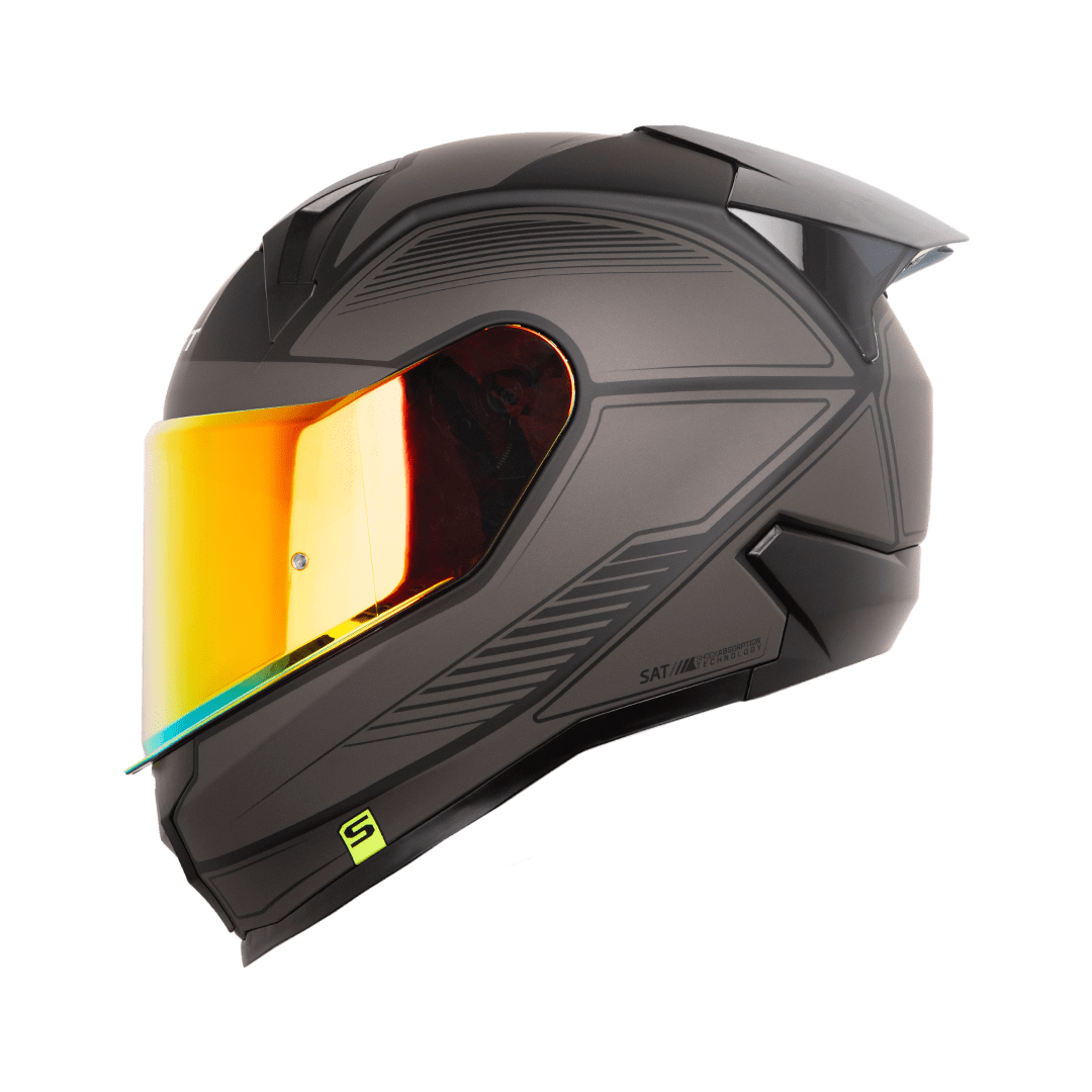 Casco moto shaft 560 evo solid blocked ng gr.os integral