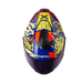 Casco moto hro 506 black cat az am.n integral norma DOT