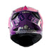 Casco moto hro mx-330dv bye bye mr fc multipropósito