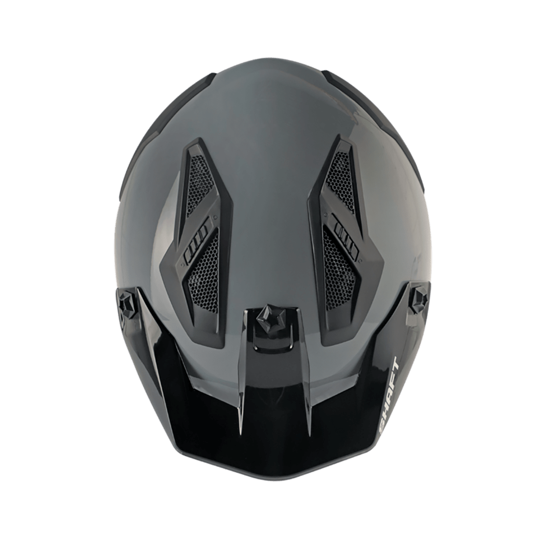 Casco moto shaft 225 pilot solid gr abierto