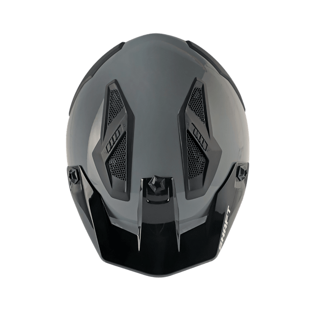 Casco moto shaft 225 pilot solid gr abierto