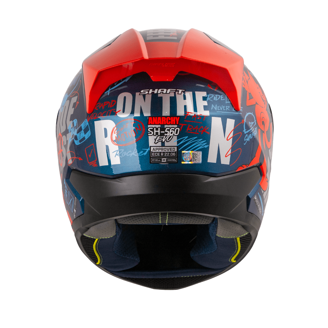 Casco moto shaft 560 evo anarchy camaleon rj