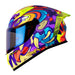 CASCO MOTO SHAFT 526SP EVO OJIBROU MORADO INTEGRAL