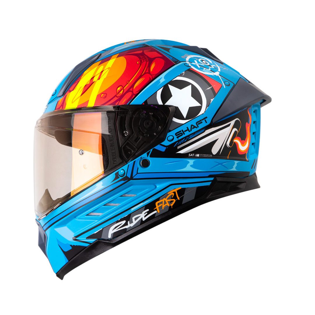 Casco moto shaft 595 gunn az nj integral (SV)