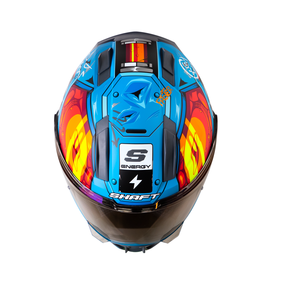 Casco moto shaft 595 gunn az nj integral (SV)