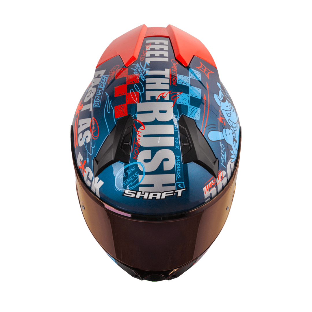 Casco moto shaft 560 evo anarchy camaleon rj