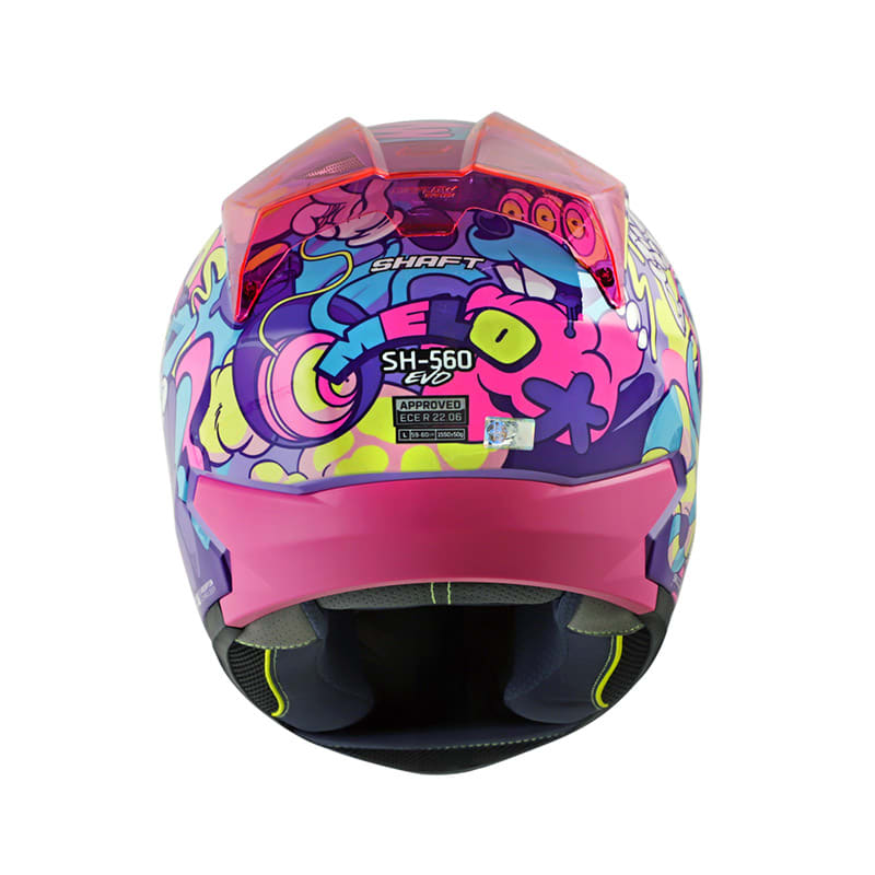 Casco moto shaft 560 evo melo mr.cl fc integral