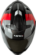 Casco Moto Hro 3440dv filo gr.os rj Abatible Sun Visor Certificación Dot