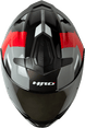 Casco Moto Hro 3440dv filo gr.os rj Abatible Sun Visor Certificación Dot