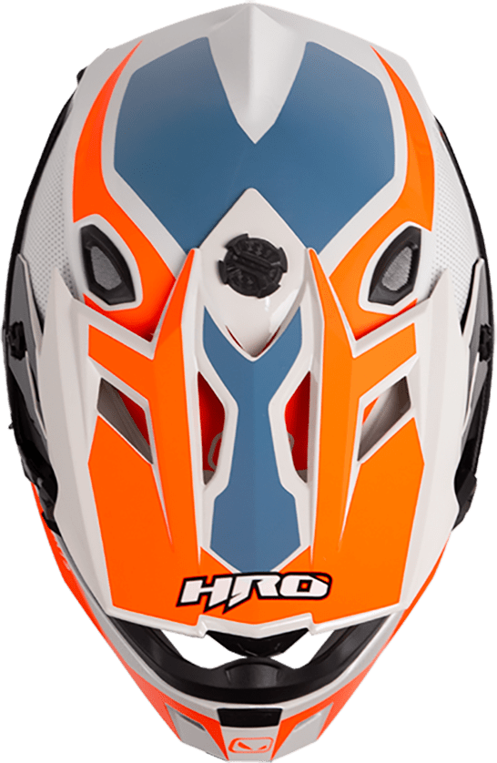 Casco moto hro MX03 overkill gr.cl nj.n enduro motocross offroad