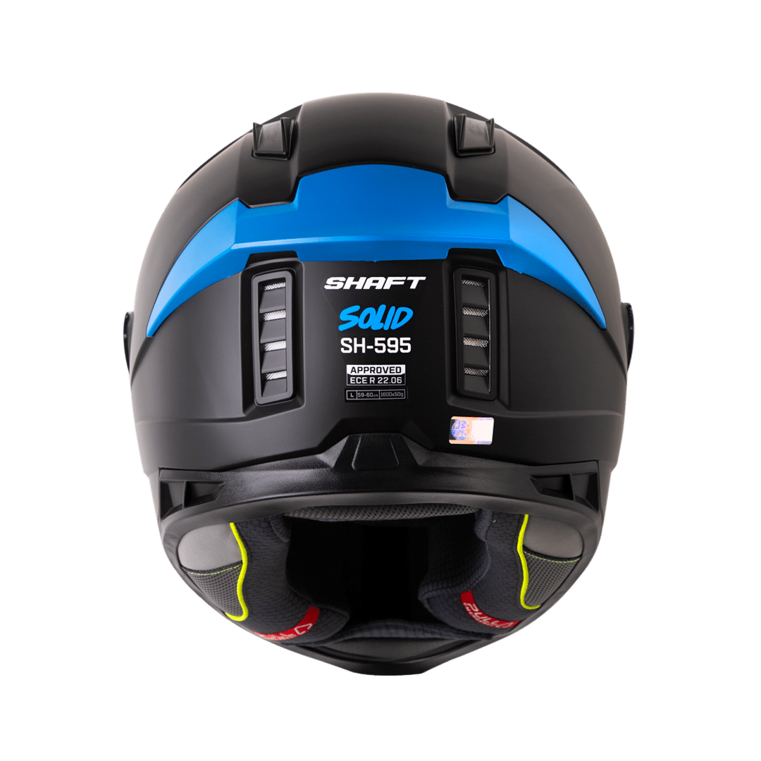 Casco moto shaft 595 solid ng az integral (SV)