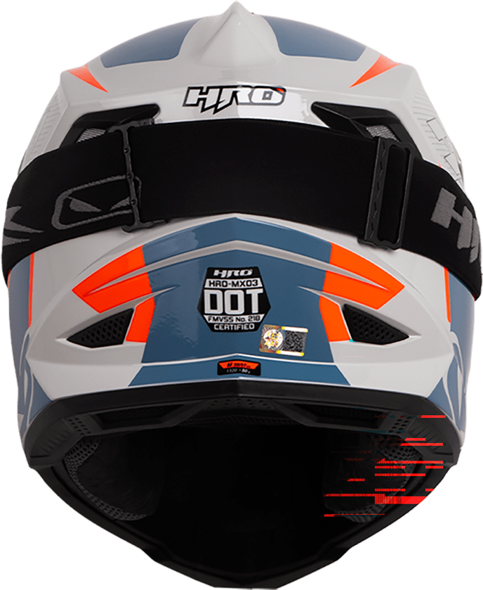 Casco moto hro MX03 overkill gr.cl nj.n enduro motocross offroad