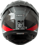 Casco Moto Hro 3440dv filo gr.os rj Abatible Sun Visor Certificación Dot