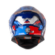 Casco moto hro 506 black cat az integral norma DOT