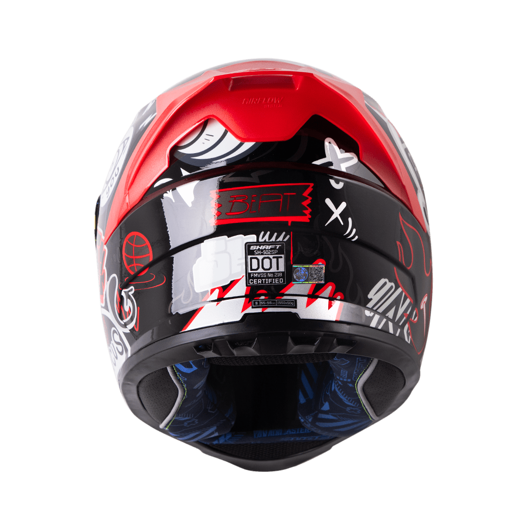 casco moto shaft 502sp beat rj integral normal dot acreditado (V/SV)