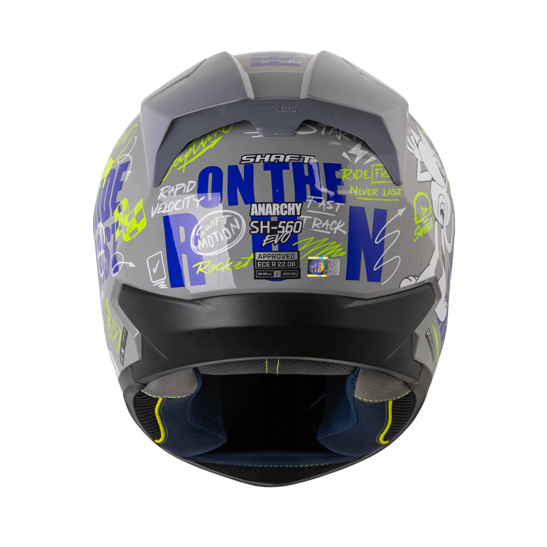 Casco moto shaft 560 evo anarchy gr