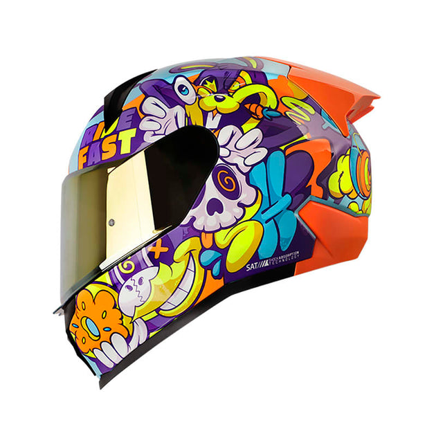 Casco moto shaft 560 evo melo az.cl nj.n integral