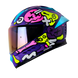 Casco moto shaft 595 glowing bones mr integral (SV)