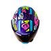 Casco moto shaft 595 glowing bones mr integral (SV)