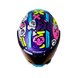 Casco moto shaft 595 glowing bones mr integral (SV)