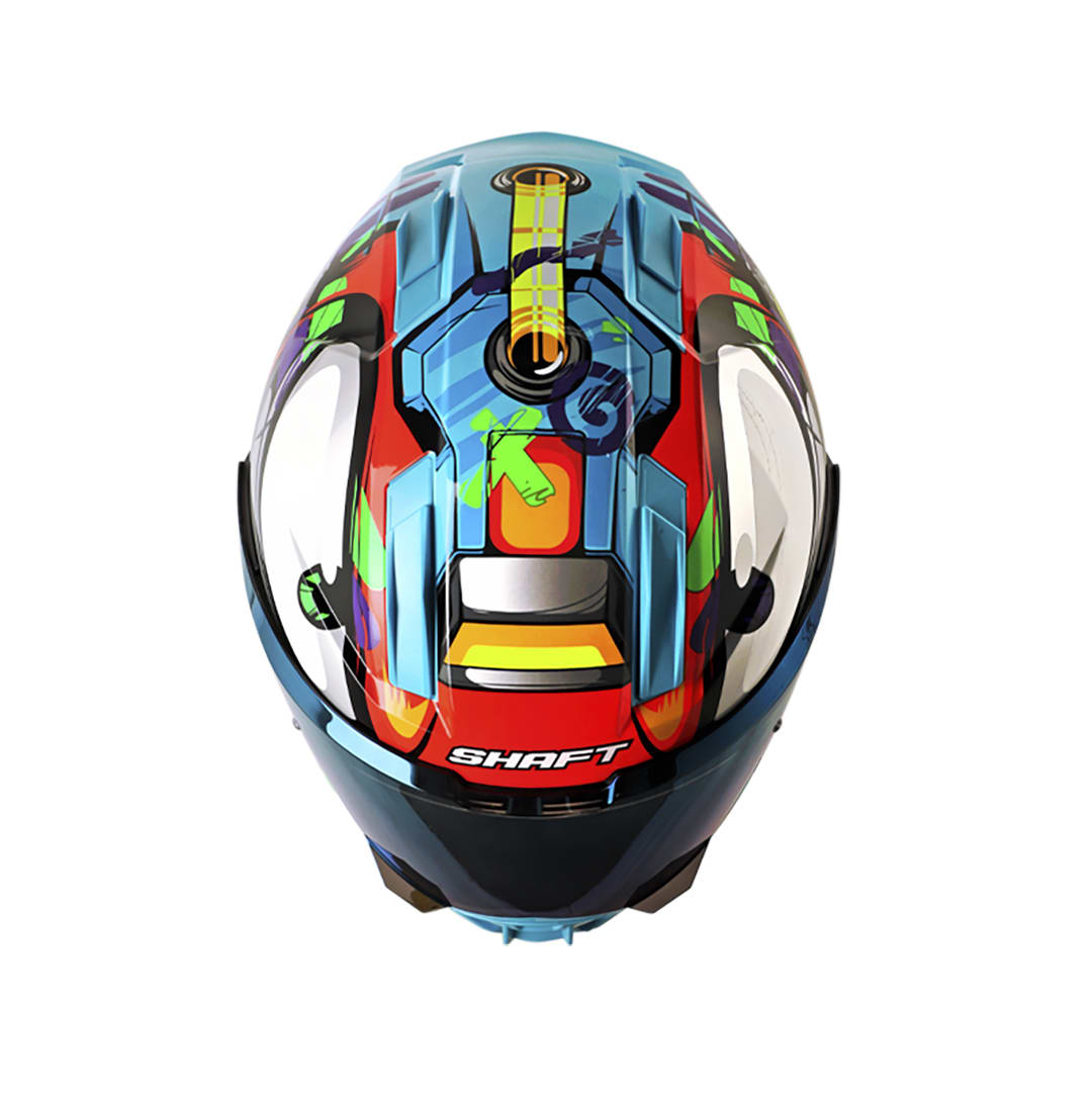 Casco moto shaft 595 stroke az.cl integral (SV)
