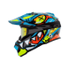 Casco moto hro MX03 riolu az enduro motocross offroad