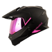 Casco moto hro mx-330dv solid ng fc multiproposito