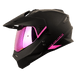 Casco moto hro mx-330dv solid ng fc multiproposito