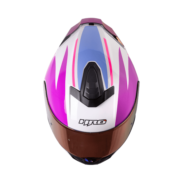 Casco moto hro 506 wise bl.pr mr integral norma DOT