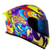 CASCO MOTO SHAFT 526SP EVO OJIBROU MORADO INTEGRAL