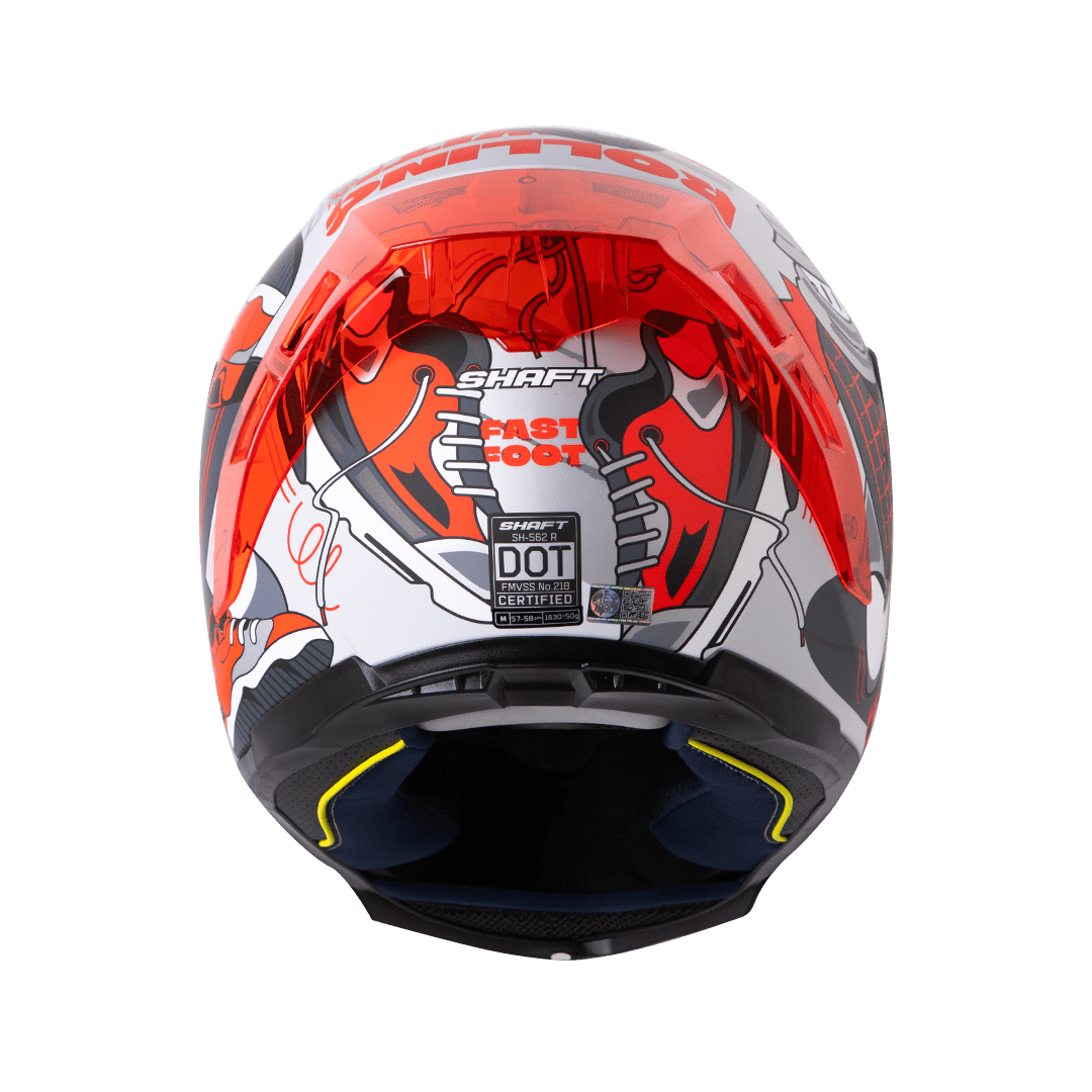 Casco moto shaft 562r fast foot gr rj integral