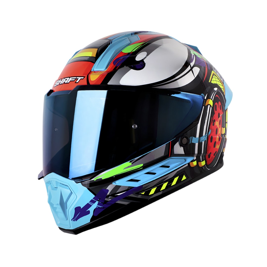 Casco moto shaft 595 stroke az.cl integral (SV)