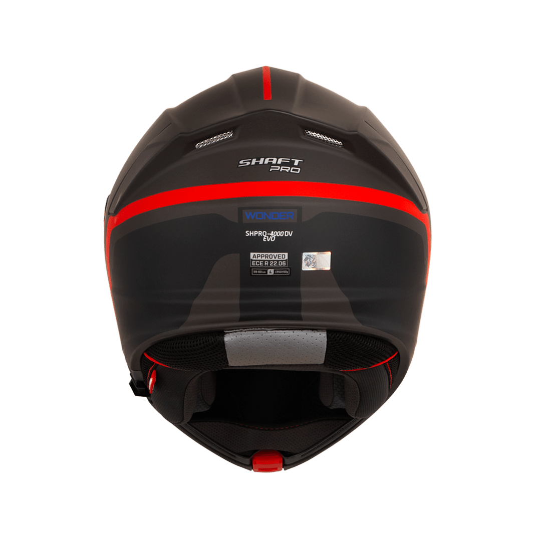 Casco moto shaft pro 4000dv wonder gr.os ng abatible sun visor