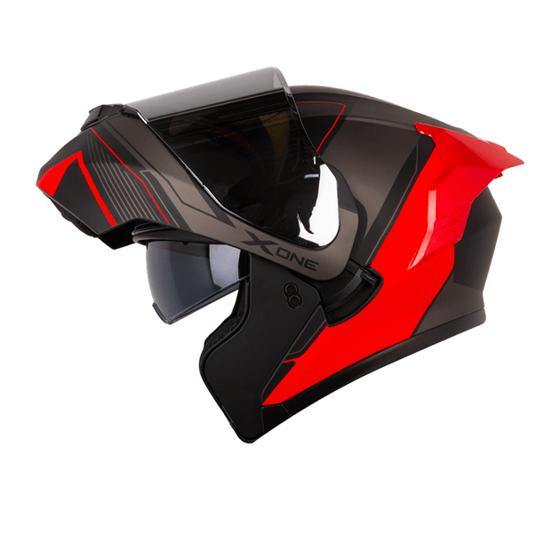 Casco moto xone 3000rs drift ng rj abatible sun visor