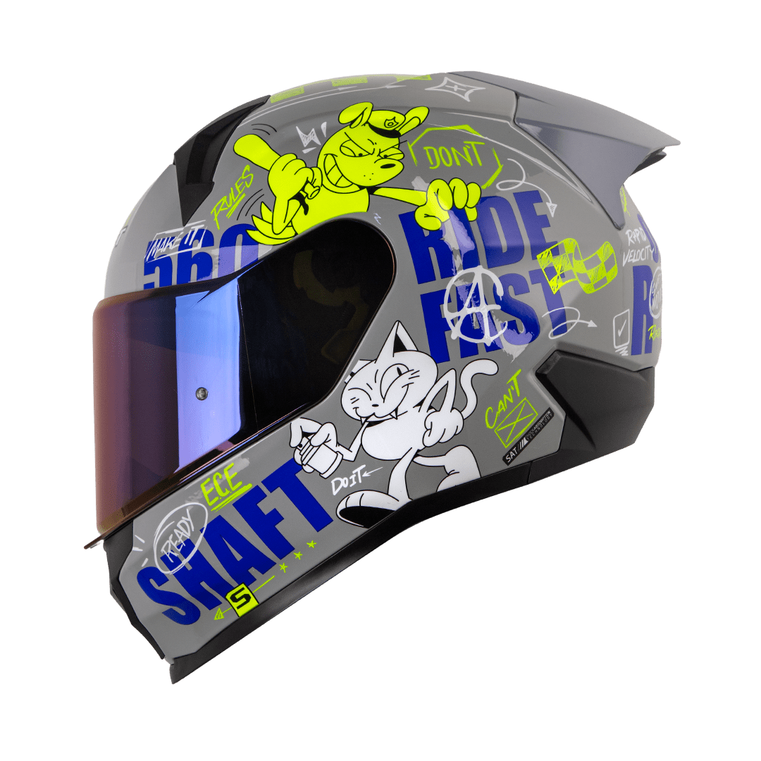 Casco moto shaft 560 evo anarchy gr