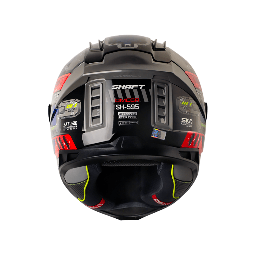 Casco moto shaft 595 omega gr rj integral (SV)