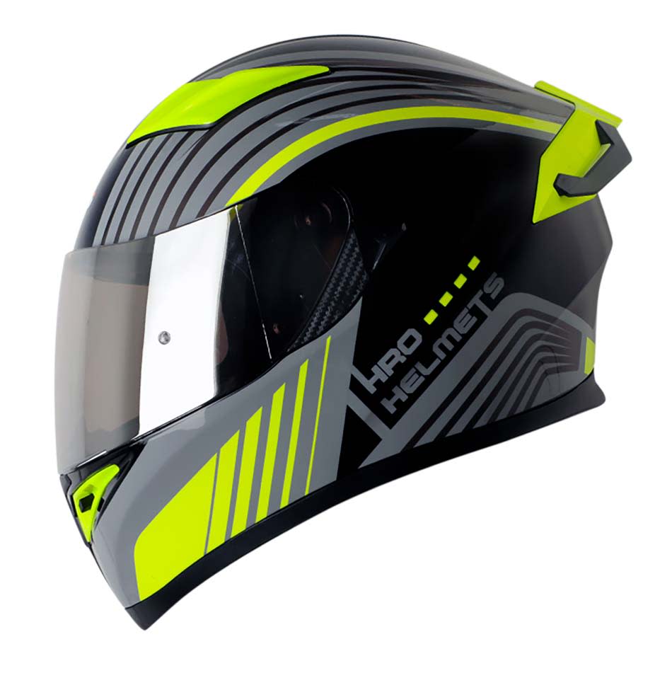 Casco moto hro 514dv bilt gr am.n integral sun visor