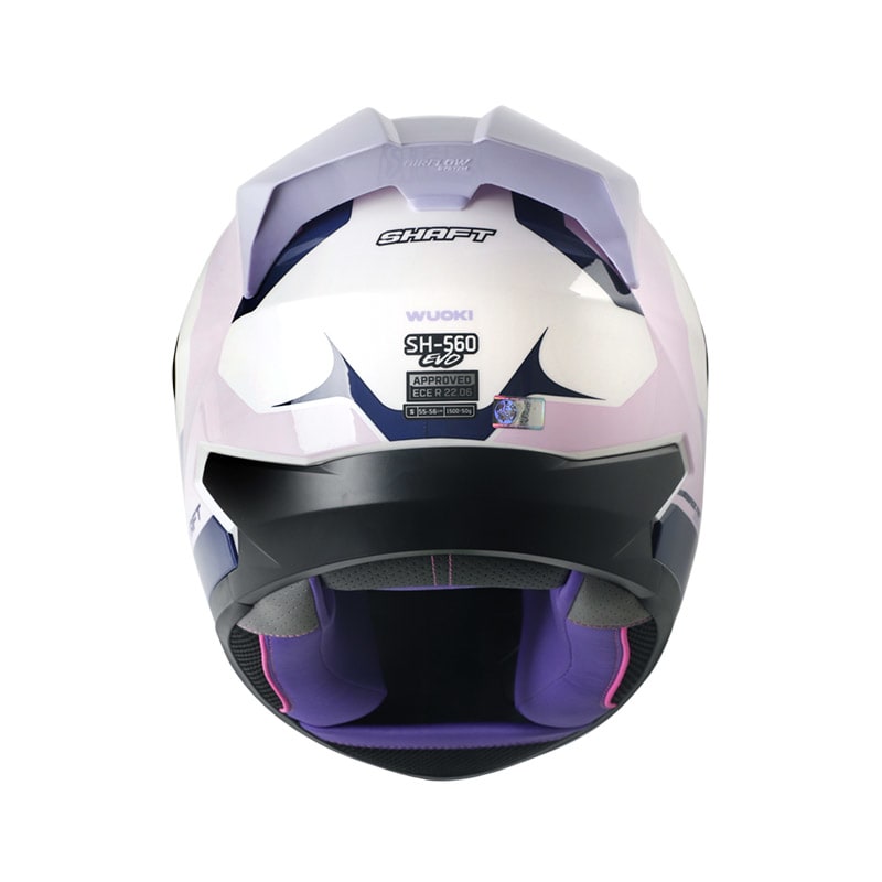 Casco moto shaft 560 evo wuoki bl.pr mr.cl integral