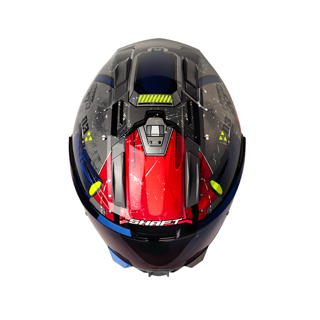 Casco moto shaft 595 omega gr rj integral (SV)