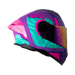 Casco moto hro 3480dv terral mr turq abatible con sun visor dot