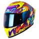 CASCO MOTO SHAFT 526SP EVO OJIBROU MORADO INTEGRAL