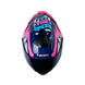 Casco moto hro 506 mask az.os fc integral norma dot