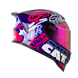 Casco moto hro 506 black cat mr integral norma DOT