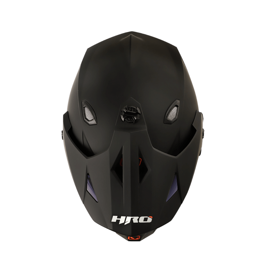 Casco moto hro mx-330dv solid ng fc multiproposito