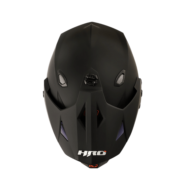 Casco moto hro mx-330dv solid ng fc multiproposito