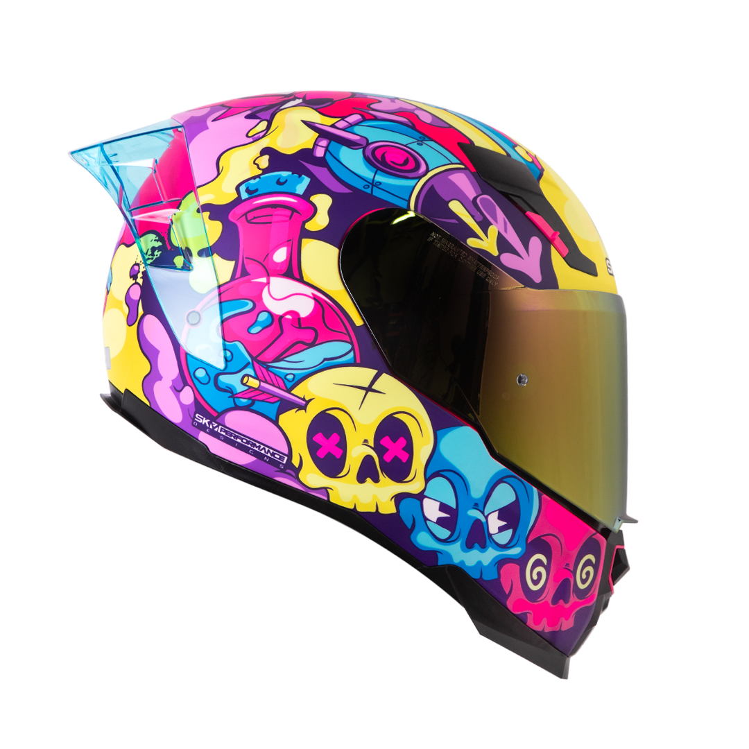 Casco moto shaft 562r dreams fc az integral